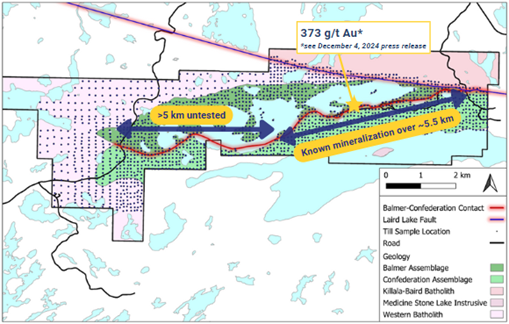 Athena Gold Completes Till Survey At Laird Lake Project In Ontario’s Red Lake Gold Camp