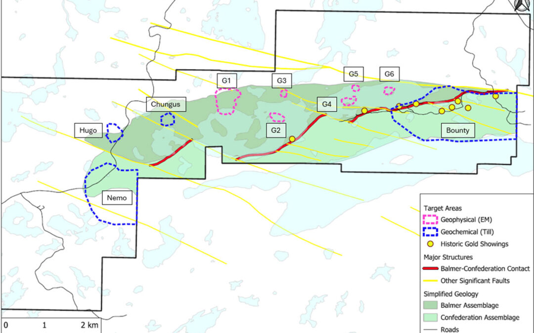 Athena Defines Geophysical Targets and Mobilizes Field Crew at Laird Lake