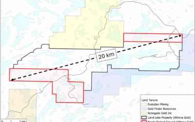 Athena Uncovers New Till Anomalies at Laird Lake, Materially Expands Land Package in Ontario’s Red Lake Gold Camp