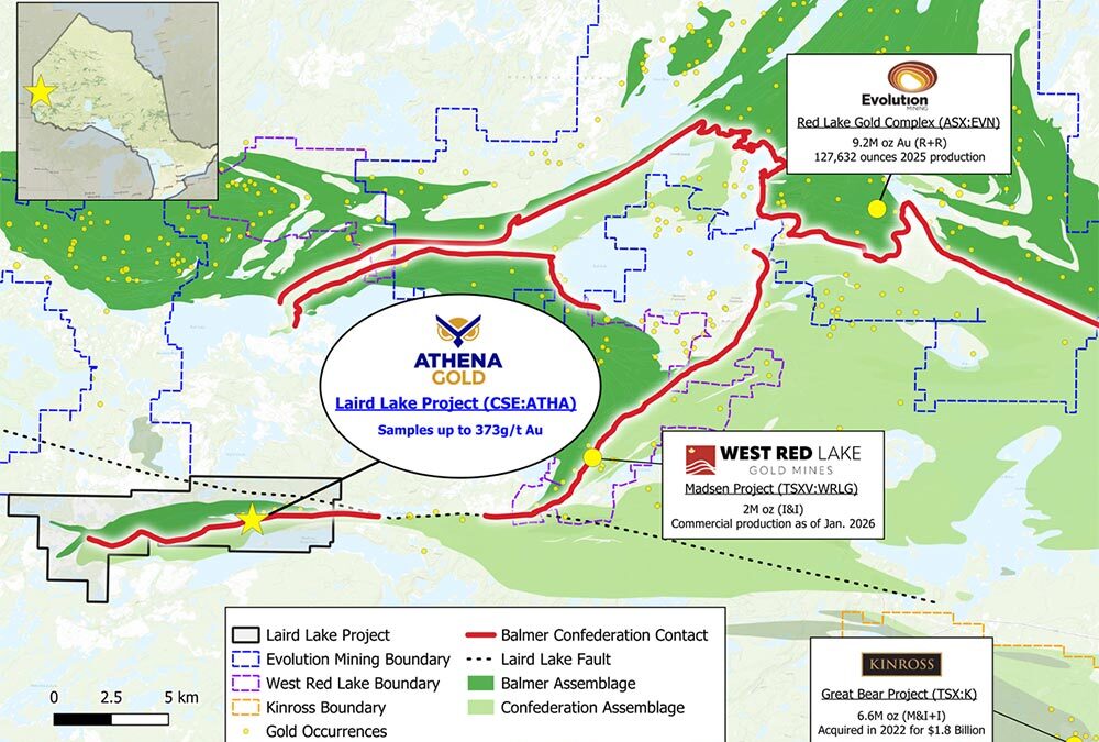Athena Gold Mobilizes For Maiden Drill Program At Laird Lake Project