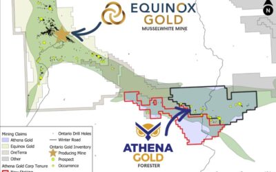 Athena Gold Further Expands Forester Project Near Musselwhite, Ontario