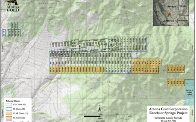 Athena Gold Increases Excelsior Springs Project Size in Nevada
