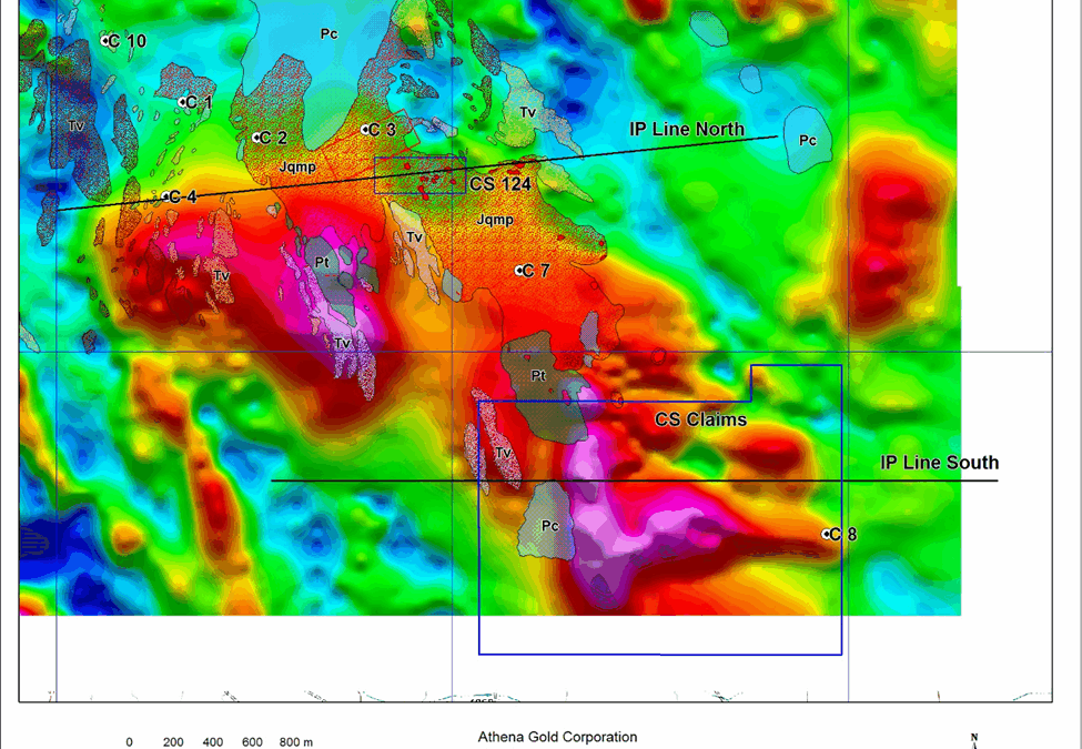 Athena Gold Plans IP/Resistivity Survey at Its Crow Springs Copper Molybdenum Gold Porphyry in Nevada: Objective is to Refine 2024 Drill Targets