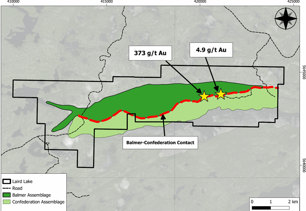 Athena Samples Bonanza Grade Gold, Up To 373 G/T, Laird Lake, Red Lake Gold District, Ontario